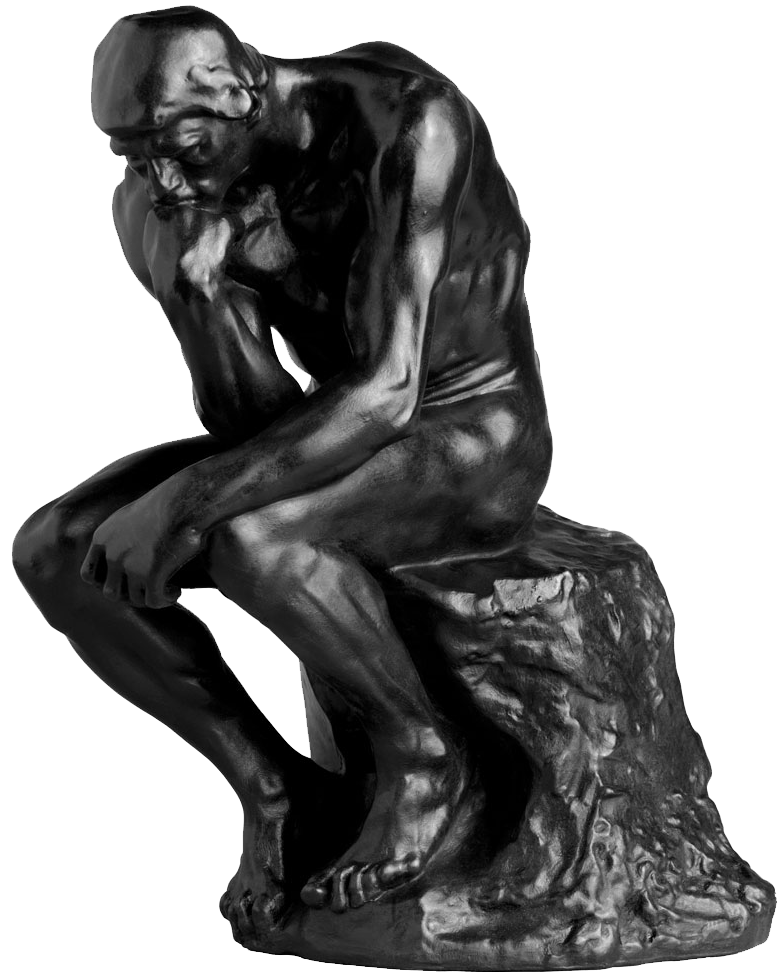 Rodin's The Thinker MOMA Miniature